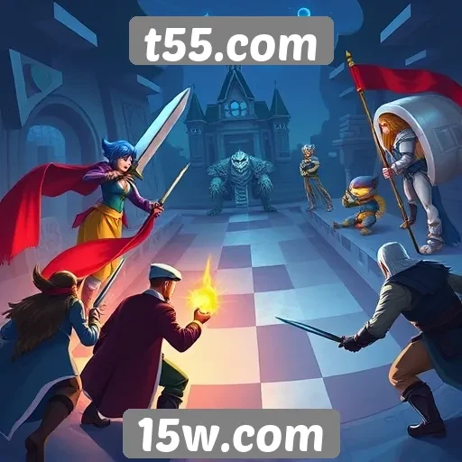 Jogos de estratégia populares no t55.com