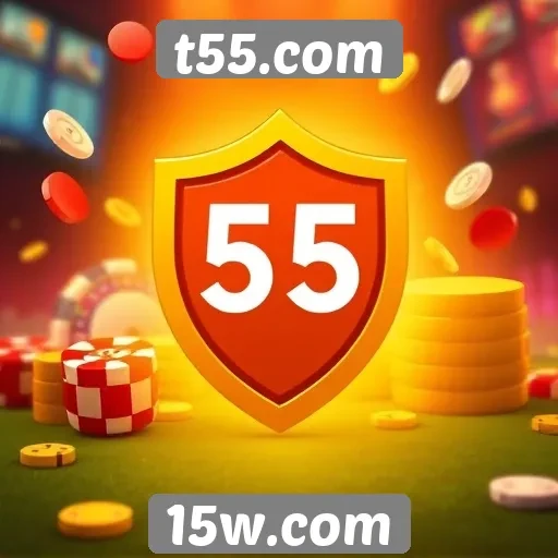 Avaliação de segurança do site de jogos t55.com